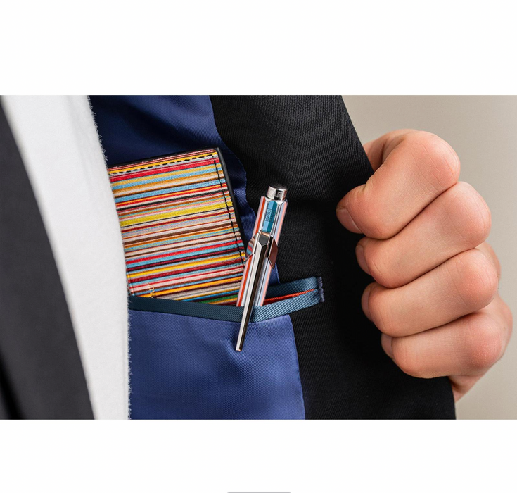 Caran d’Ache Kugelschreiber 849™ Paul Smith - Silbergrau