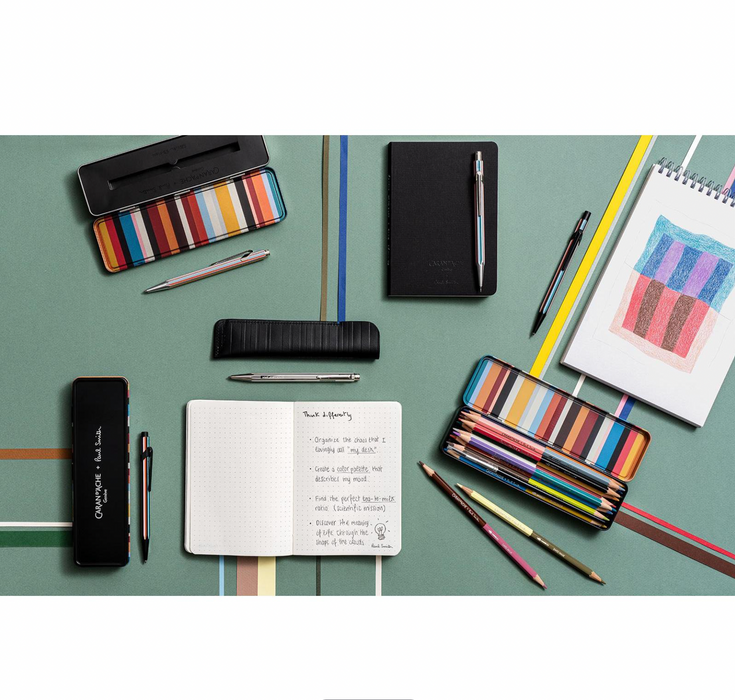 Caran d’Ache Kugelschreiber 849™ Paul Smith - Silbergrau
