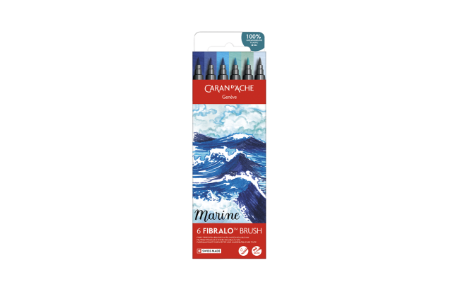 Classic Fibralo Brush - Marine