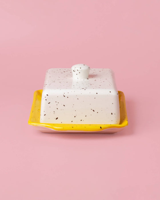 Butterschale Butterplatte/BLANCO Motas CANELA