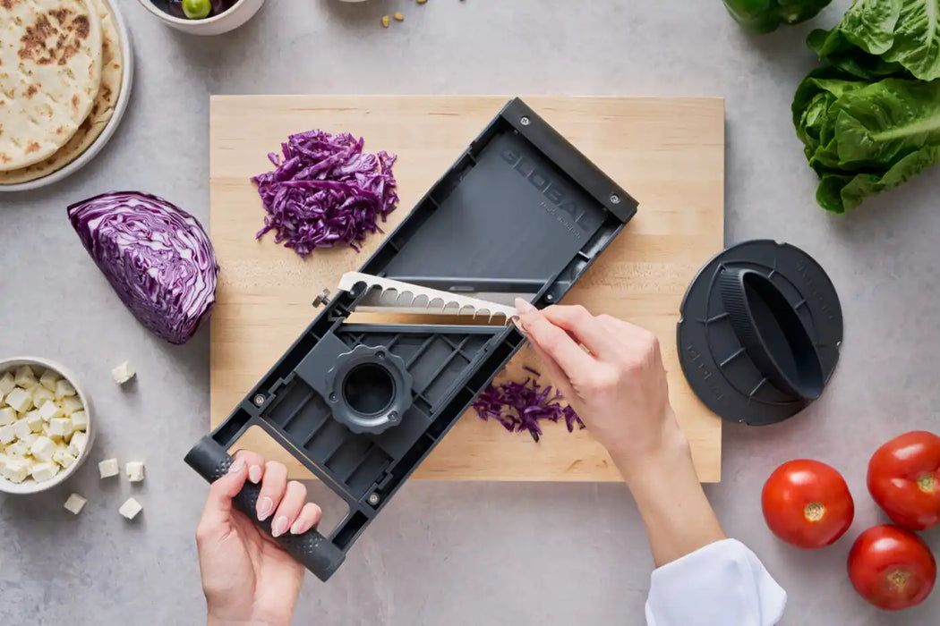 Global GSL-95/BC Mandoline Gemüschneider Slicer - 9,5 cm