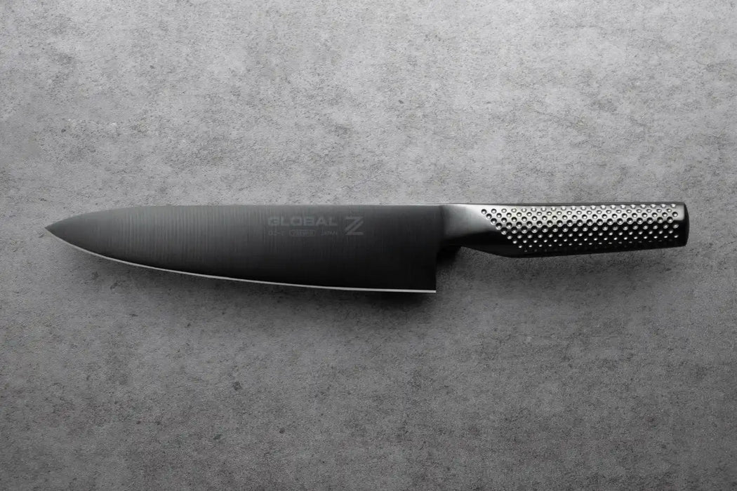 Global GZ-2 Black Kochmesser - 20 cm