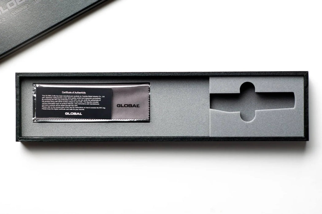 Global GZ-2 Black Kochmesser - 20 cm