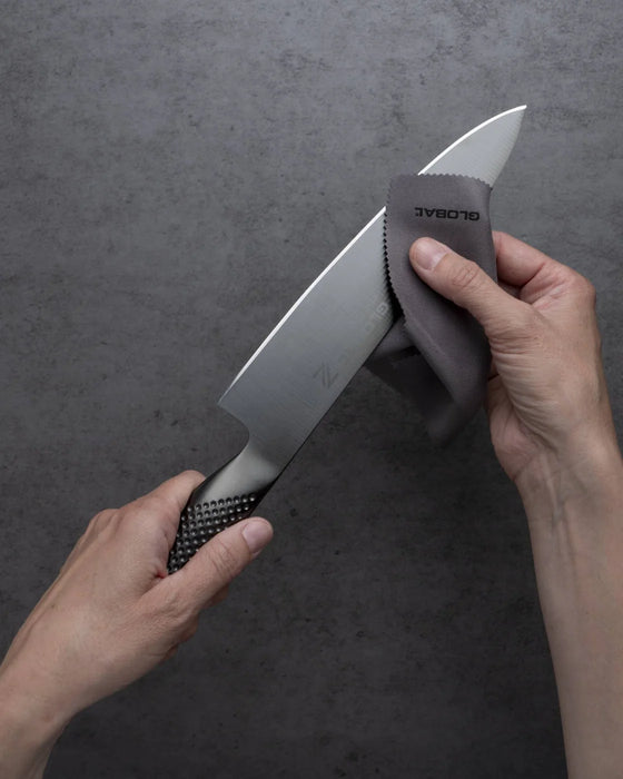 Global GZ-2 Black Kochmesser - 20 cm