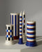 HAY Tube Candle Holder - Blue / Small