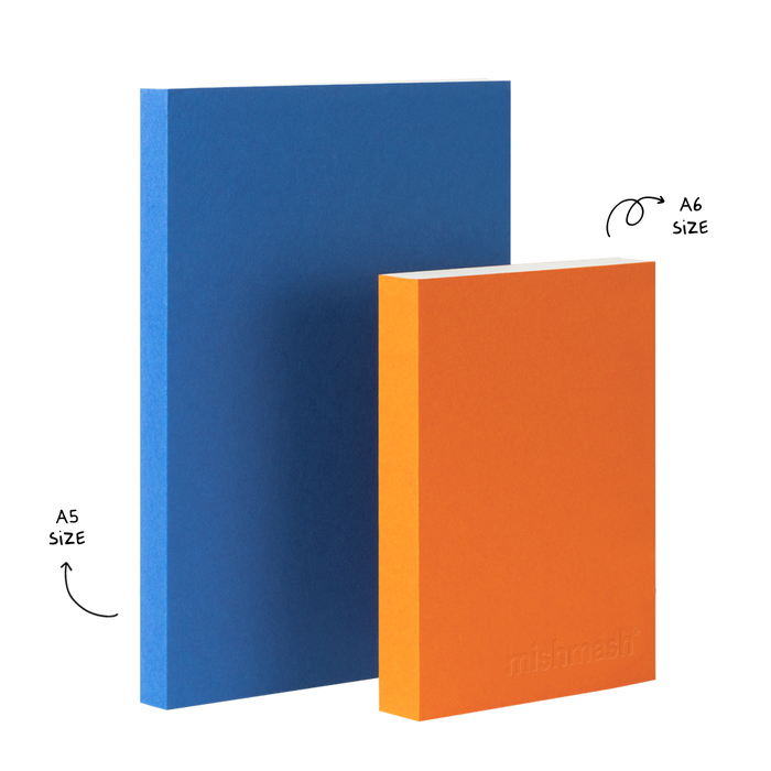 mishmash Notizbuch blanko A5