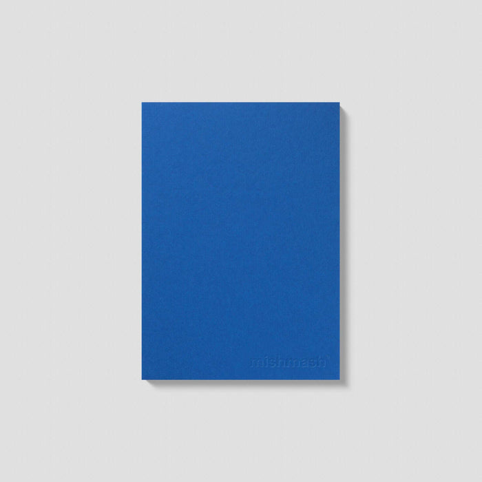 mishmash Notizbuch blanko A5 Kobaltblau