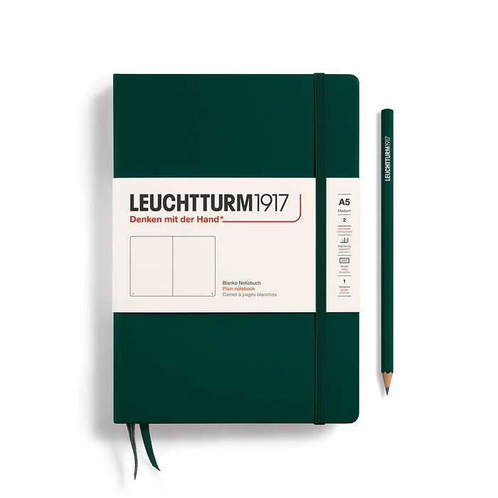 Notizbuch (A5) Hardcover / 251 Nummerierte Seiten