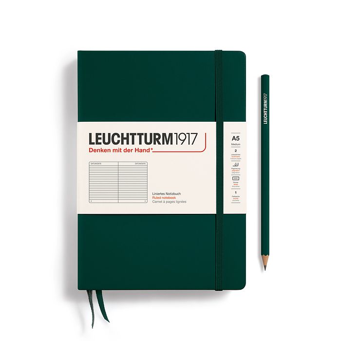 Notizbuch (A5) Hardcover / 251 Nummerierte Seiten
