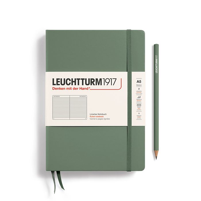 Notizbuch (A5) Hardcover / 251 Nummerierte Seiten