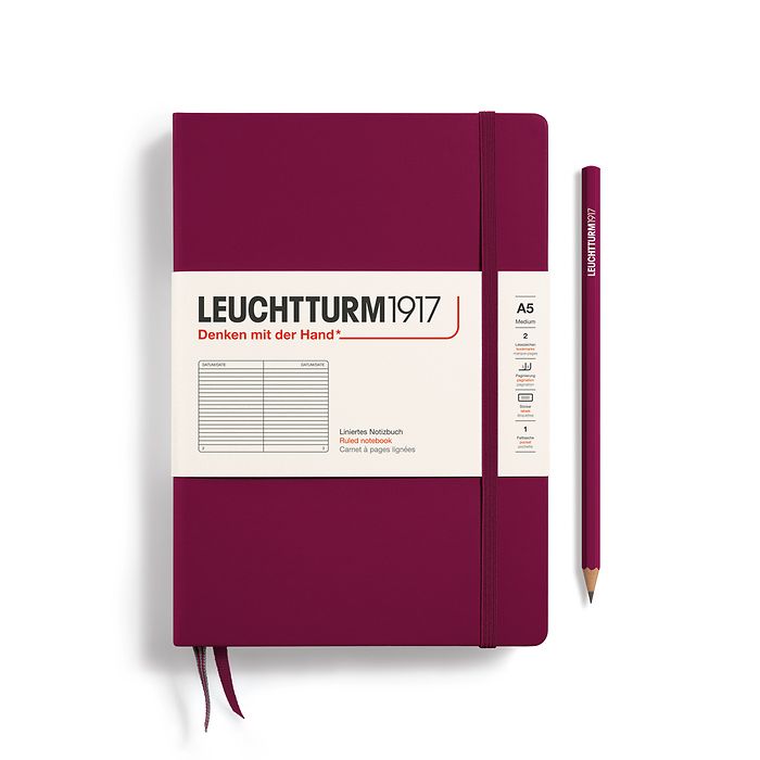 Notizbuch (A5) Hardcover / 251 Nummerierte Seiten