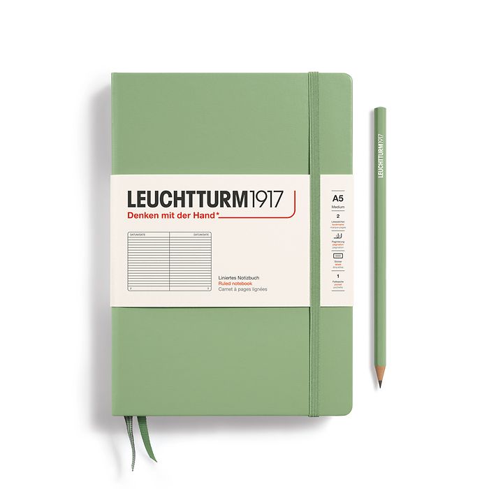 Notizbuch (A5) Hardcover / 251 Nummerierte Seiten