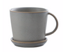 Tasse mit Untersetzer