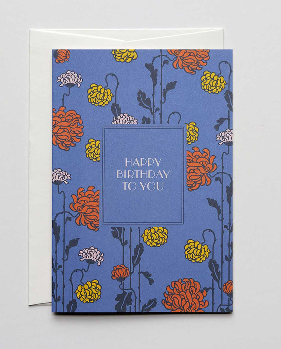 Haferkorn & Sauerbrey Grußkarte Chrysanthemums