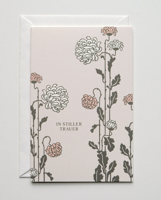 Haferkorn & Sauerbrey Grußkarte Chrysanthemen