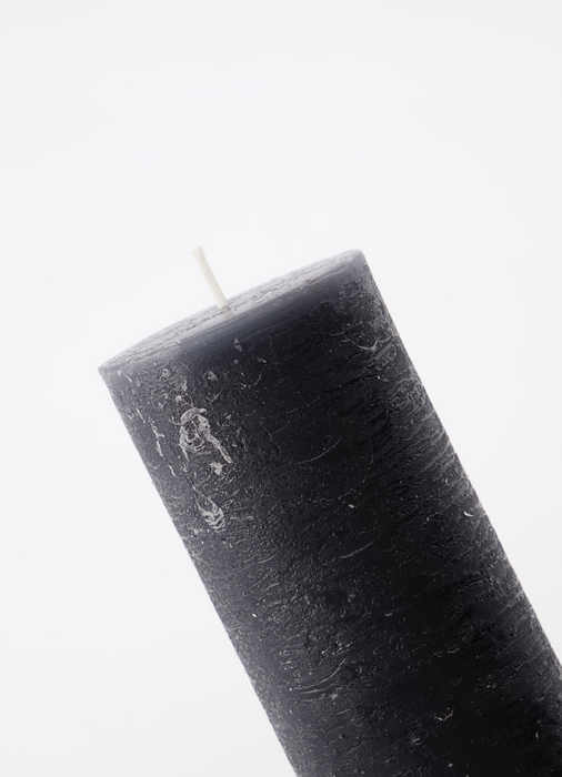 Pillar Candle, Rustic Wax große