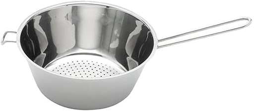 Blanchiersieb eckig Ø 22cm flacher Boden 11820