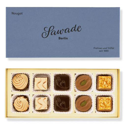 Sawade Pralinenschachtel Nougat