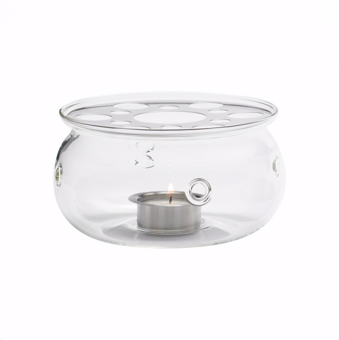 Teewärmer Stövchen Glas