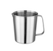 Messbecher Edelstahl satiniert 500 ml 18590