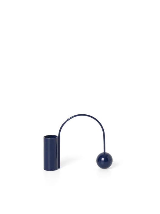 Ferm Living Balance Kerzenhalter Deep Blue