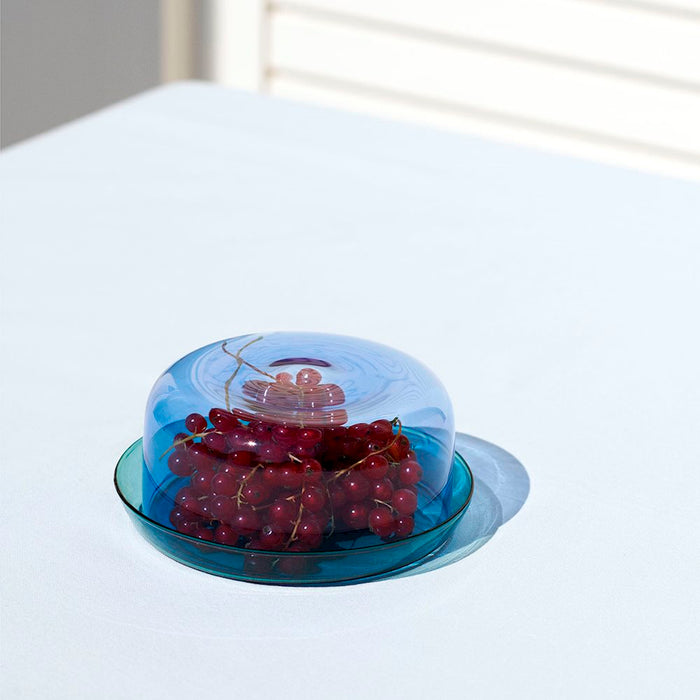HAY Borosilicate 2-in-1 Serving Set - Light blue & Aqua