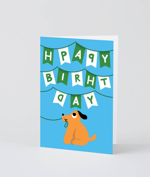 Glückwunschkarte „Happy Birthday Dog“