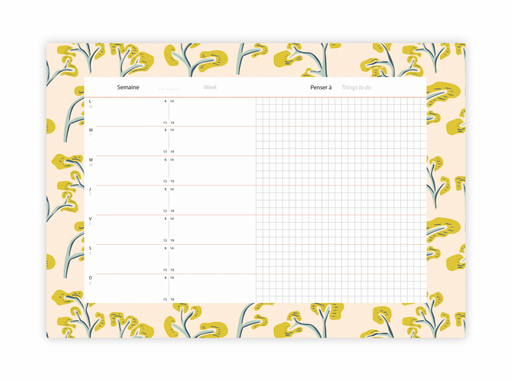Monsieur Papier - Weekly Planner Pinède