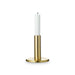 candle stand matt brass