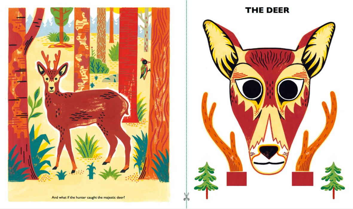 Im Wald der Masken / Masks in the Forest
