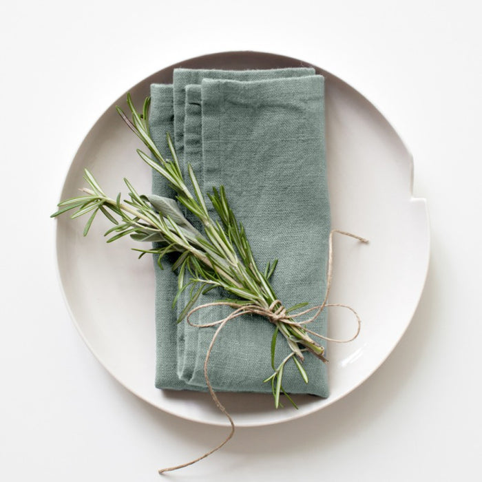 Serviette 2er Set Leinen
