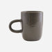 Tasse, Imma, grau/braun, Ø 8 / H 10cm