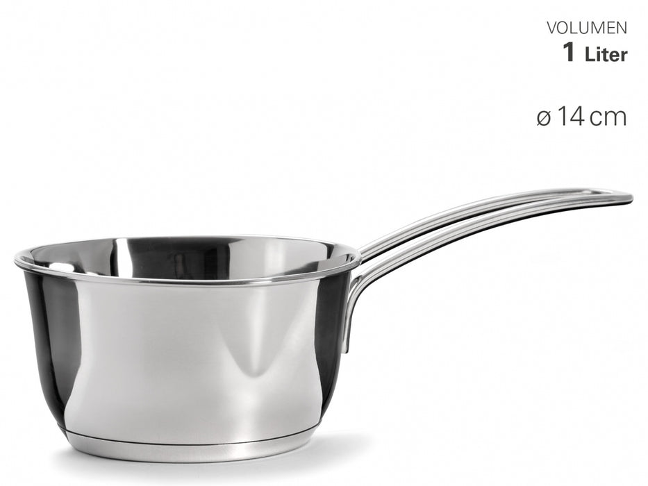 Butterpfännchen mit Sandwichboden  Ø 14cm 1L Volumen 11604