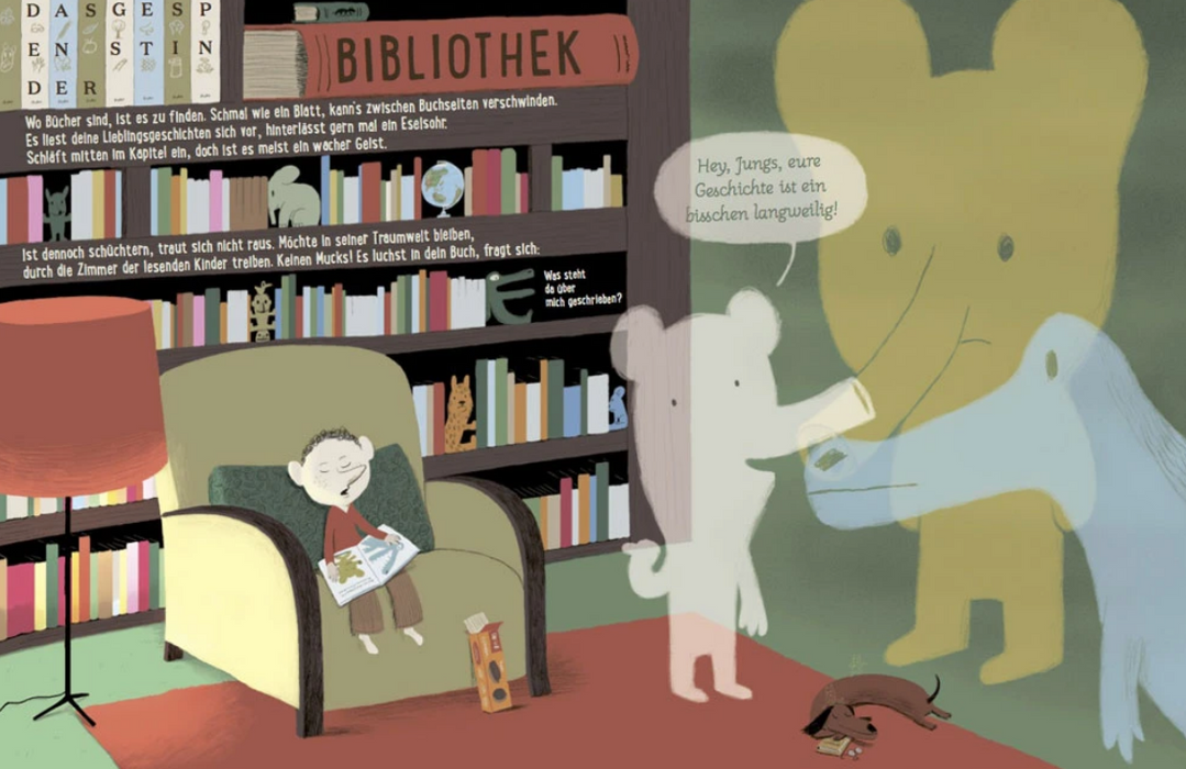 Buch, Kleine Hausgeister, Sonia Goldie & Marc Boutavant