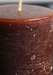 Pillar Candle, Rustic Wax große