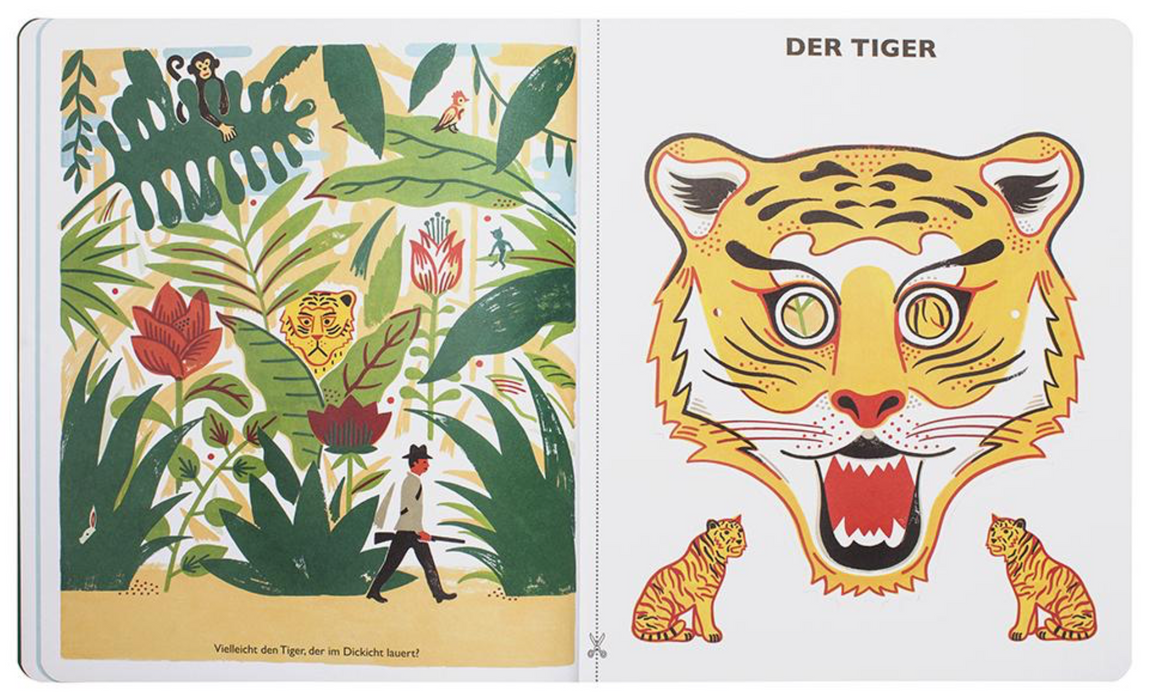 Im Wald der Masken / Masks in the Forest
