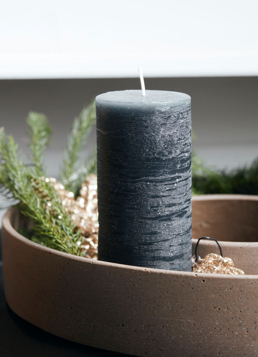 Pillar Candle, Rustic Wax große