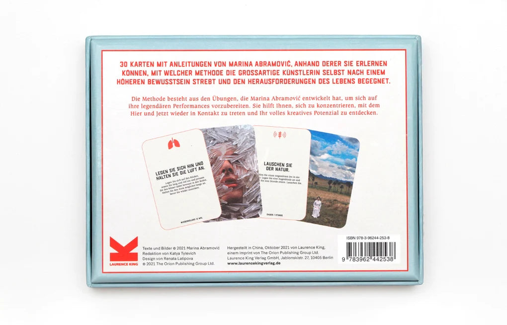 Laurence King Verlag The Marina Abramovic Method - Kartenspiel