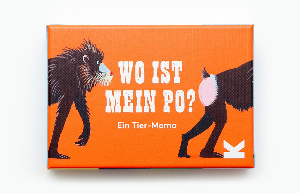 Wo ist mein Po? Ein Tier-Memo