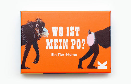 Wo ist mein Po? Ein Tier-Memo