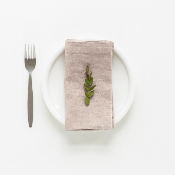 Serviette 2er Set Leinen