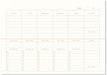 A-Journal Tischplaner Leinen