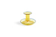 HAY Kerzenhalter FLARE - Candleholder Yellow S