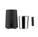 Alessi Milchaufschäumer Plissé Black