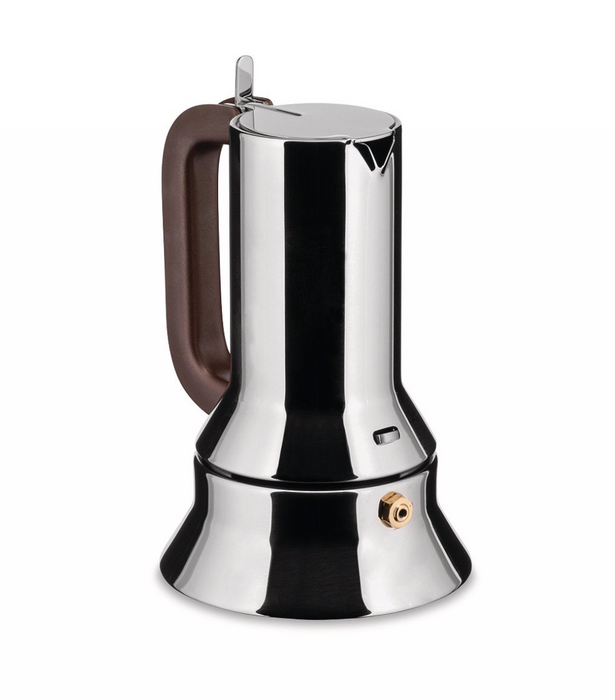 Alessi Espressokocher 9090 aus Edelstahl 1 Tasse
