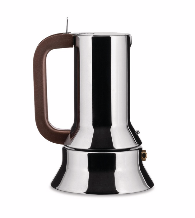 Alessi Espressokocher 9090 aus Edelstahl 1 Tasse