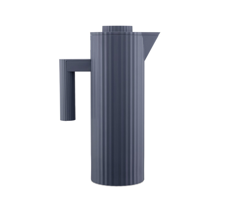 Isolierkanne Plissé Grey Alessi