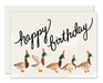 Slightly Stationery Grußkarte Duck Parade