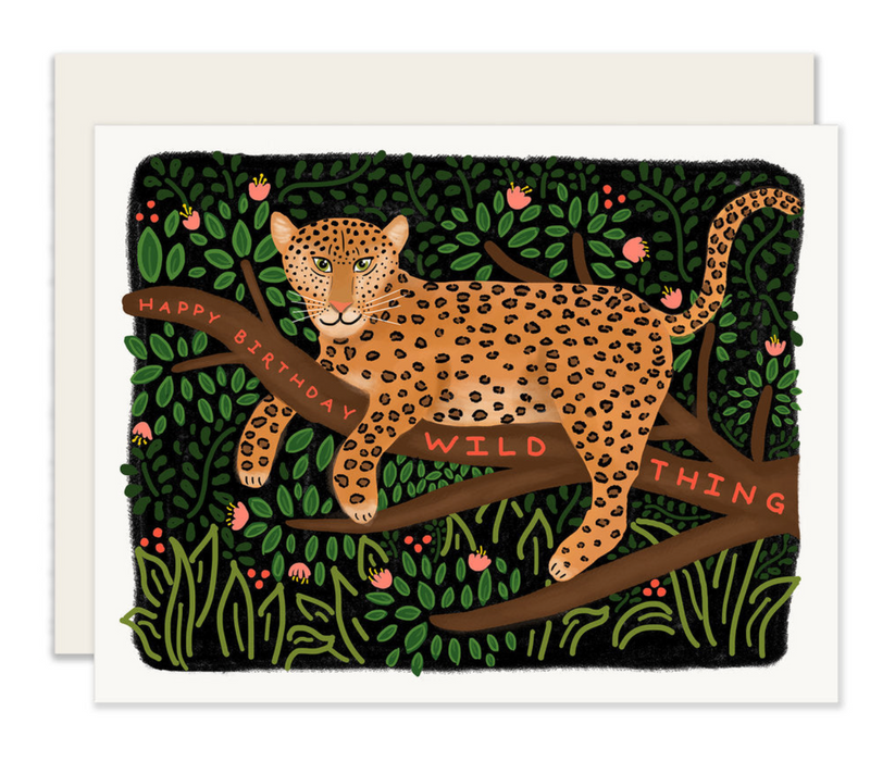 Slightly Stationery Grußkarte Wild Thing Birthday