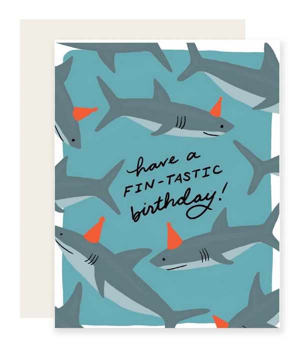 Slightly Stationery Grußkarte Fin-tastic Birthday